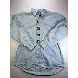 Vintage Acme Clothing Co. Looney Tunes Embroidered Denim Shirt XL